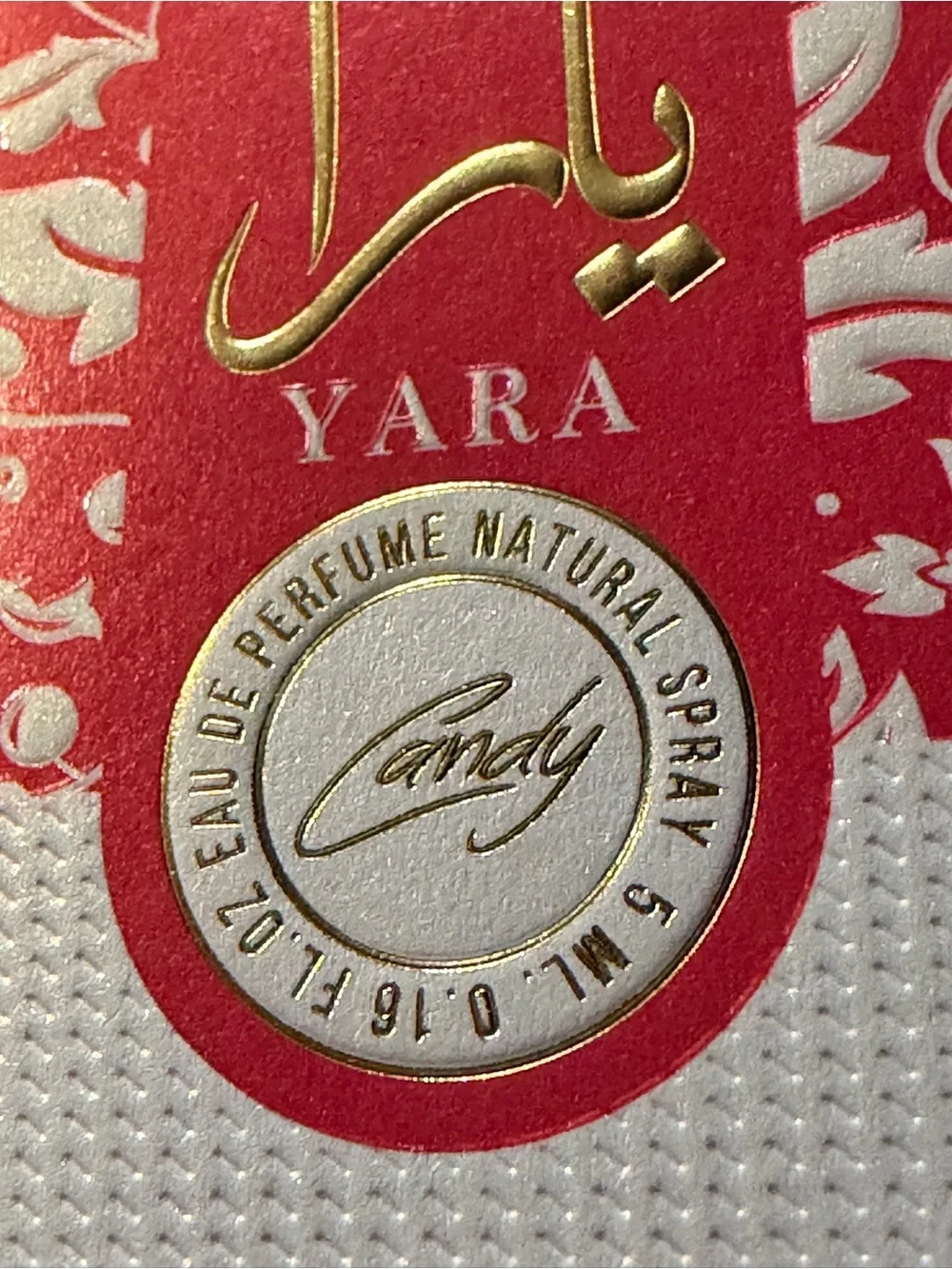 Yara Candy Travel size - 5ml Brand New in the box